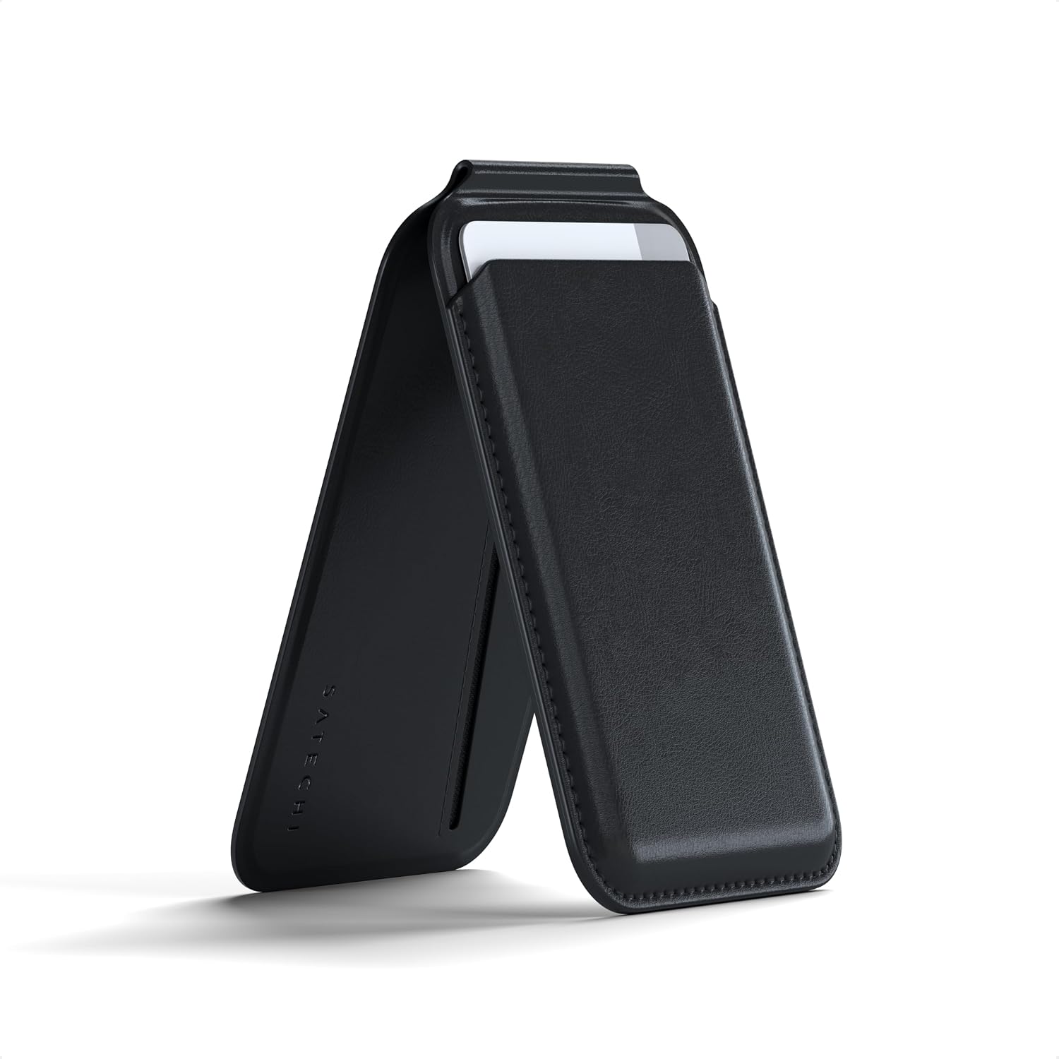 Satechi Black Faux Leather Card Holder