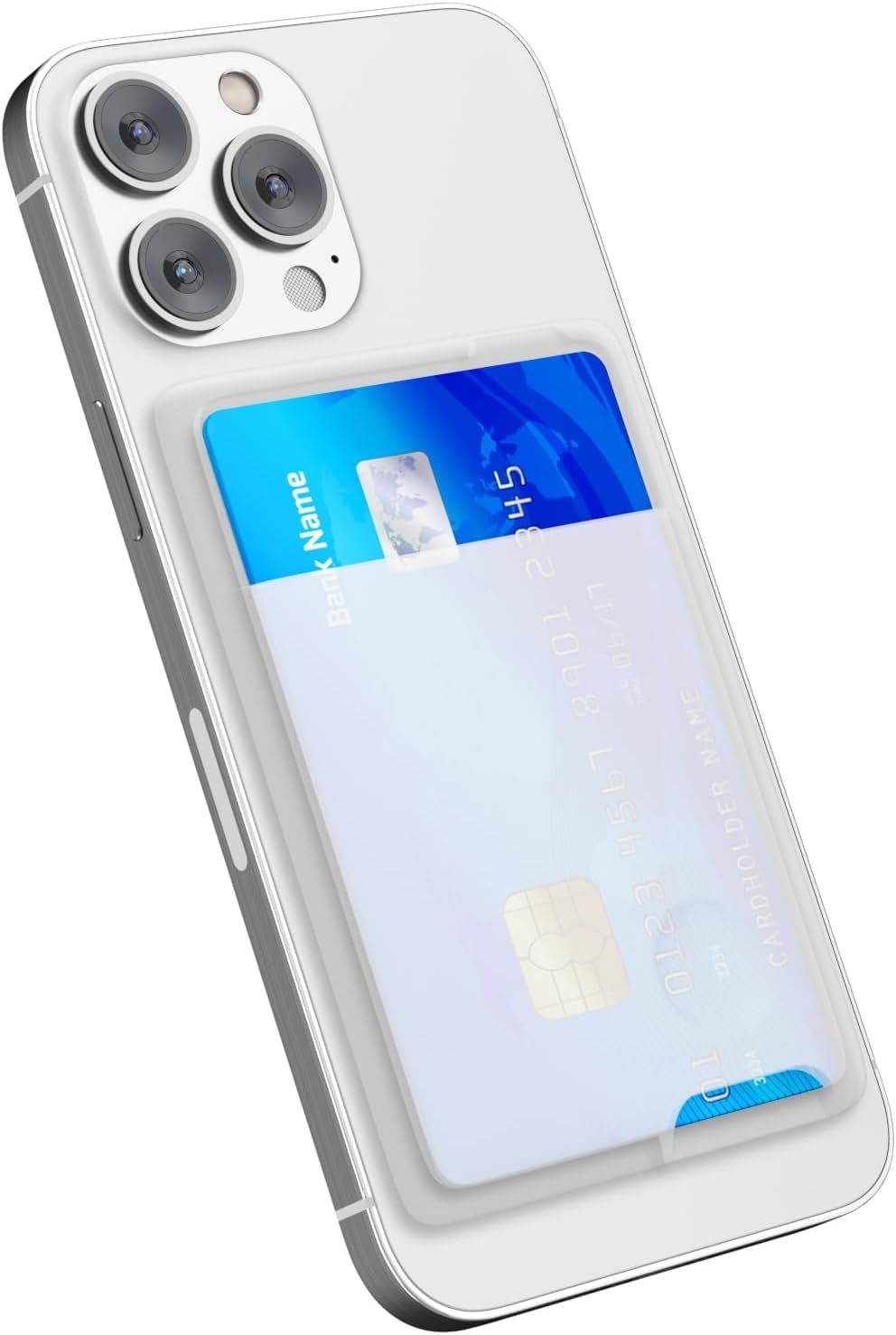 Clear Phone Card Holder