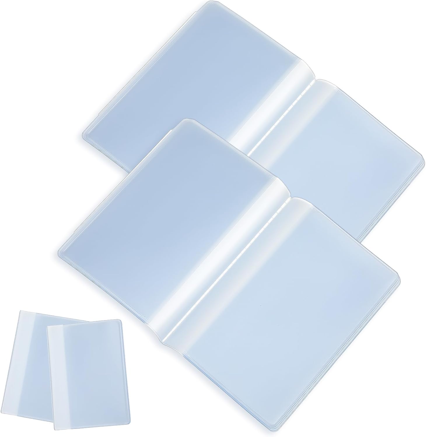 clear PVC passport covers